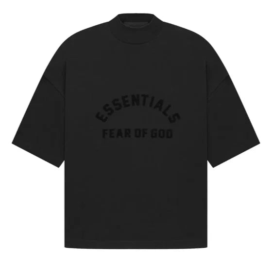 Fear of God Essentials Tee SS22 Jet Black - True Caps
